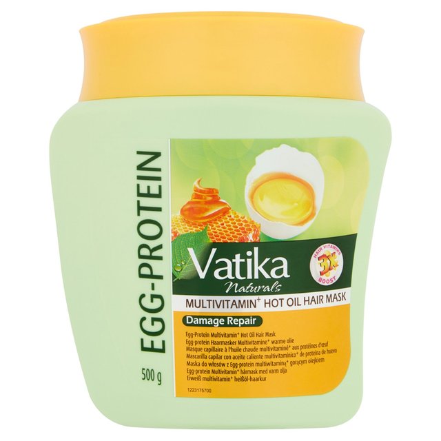 Vatika Naturals Egg Protein Hair Mask  500g