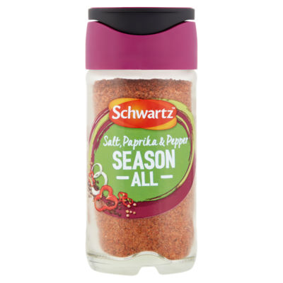 SchwartzSalt, Paprika & Pepper Season All Seasoning Jar