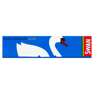 Swan Slim Kingsize Light Weight Blue Papers