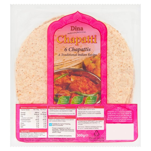 Dina Chapattis 300g