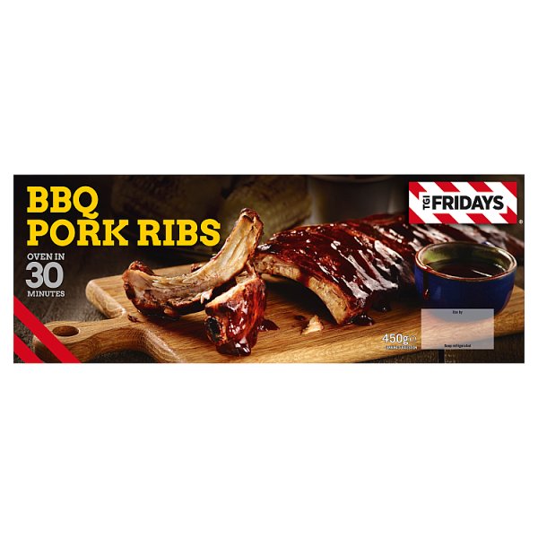 TGI Fridays BBQ Pork Ribs 450g