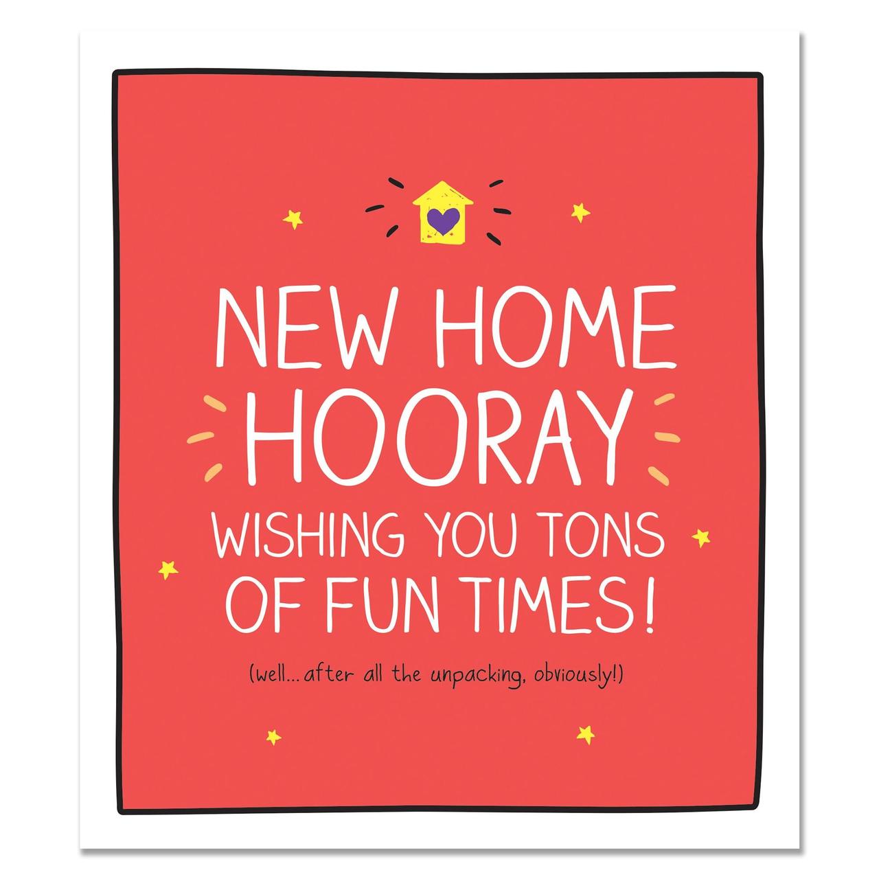 Happy Jackson New Home Hooray Card