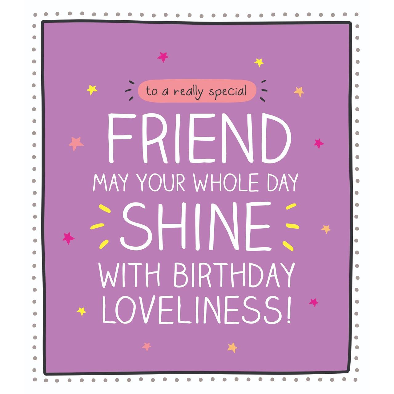 Happy Jackson Friend Birthday Card