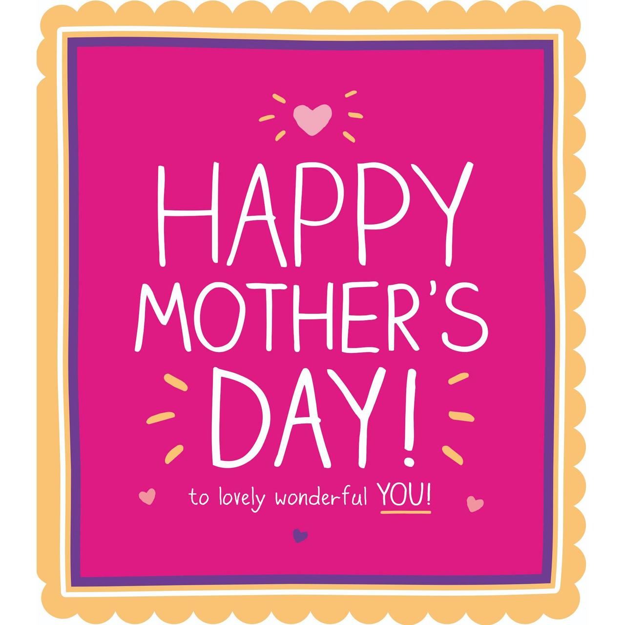 Lovely Wonderful You Mother's Day Card