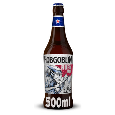 Wychwood Brewery Hobgoblin Ruby Ale Beer Bottle 500ml