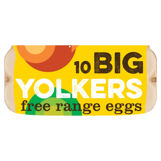 Yolkers Big Quality Free Range Eggs 10 per pack