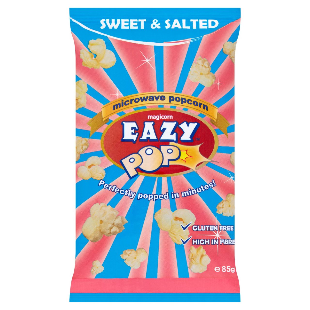 EAZYPOP Microwave Popcorn - Sweet & Salted flavour