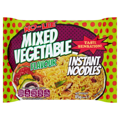 Kolee Instant Noodles Mixed Vegetable Flavour 85g