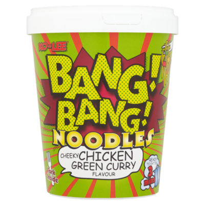 Ko-lee Bang! Bang! Noodles Cheeky Chicken Green Curry Flavour 65g