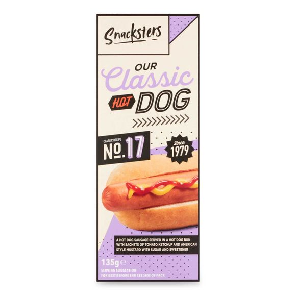 Snacksters Our Classic Hot Dog 135g