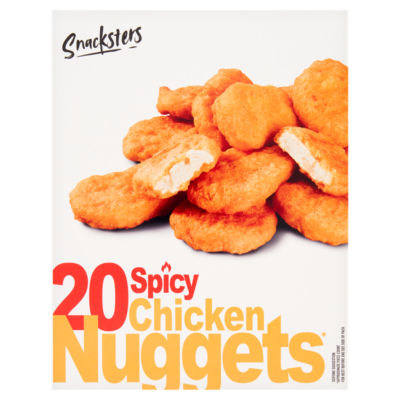 Snacksters 20 Spicy Chicken Nuggets 390g