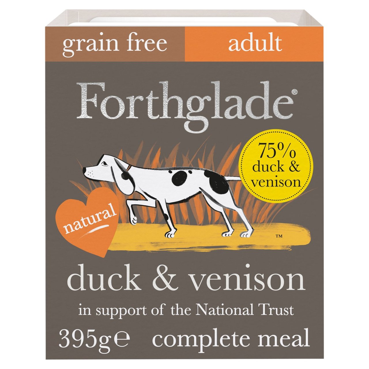 Forthglade Gourmet Duck & Venison with Green Beans & Apricot Wet Dog Food