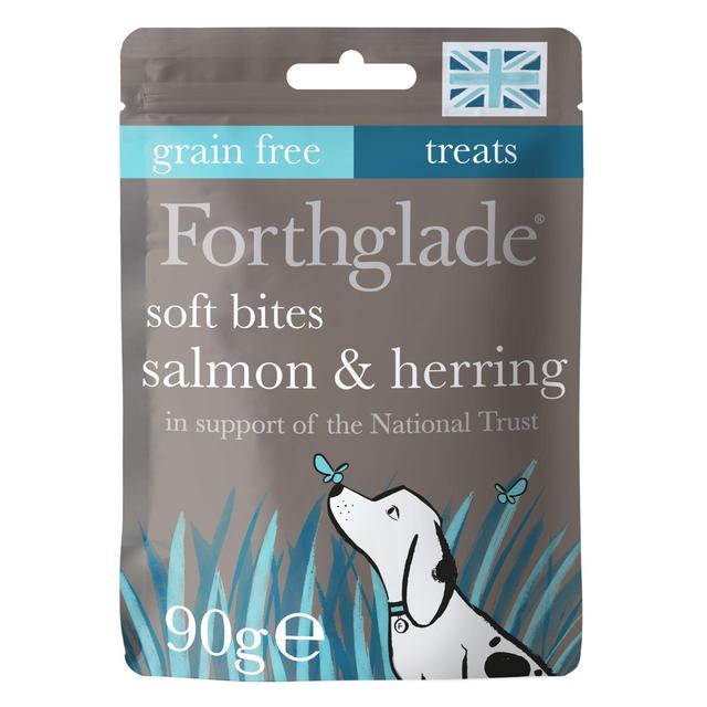 Forthglade National Trust Soft Bites Salmon with Herring Dog Treats 90g