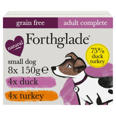 Forthglade Grain Free Adult Duck & Turkey Small Wet Dog Food