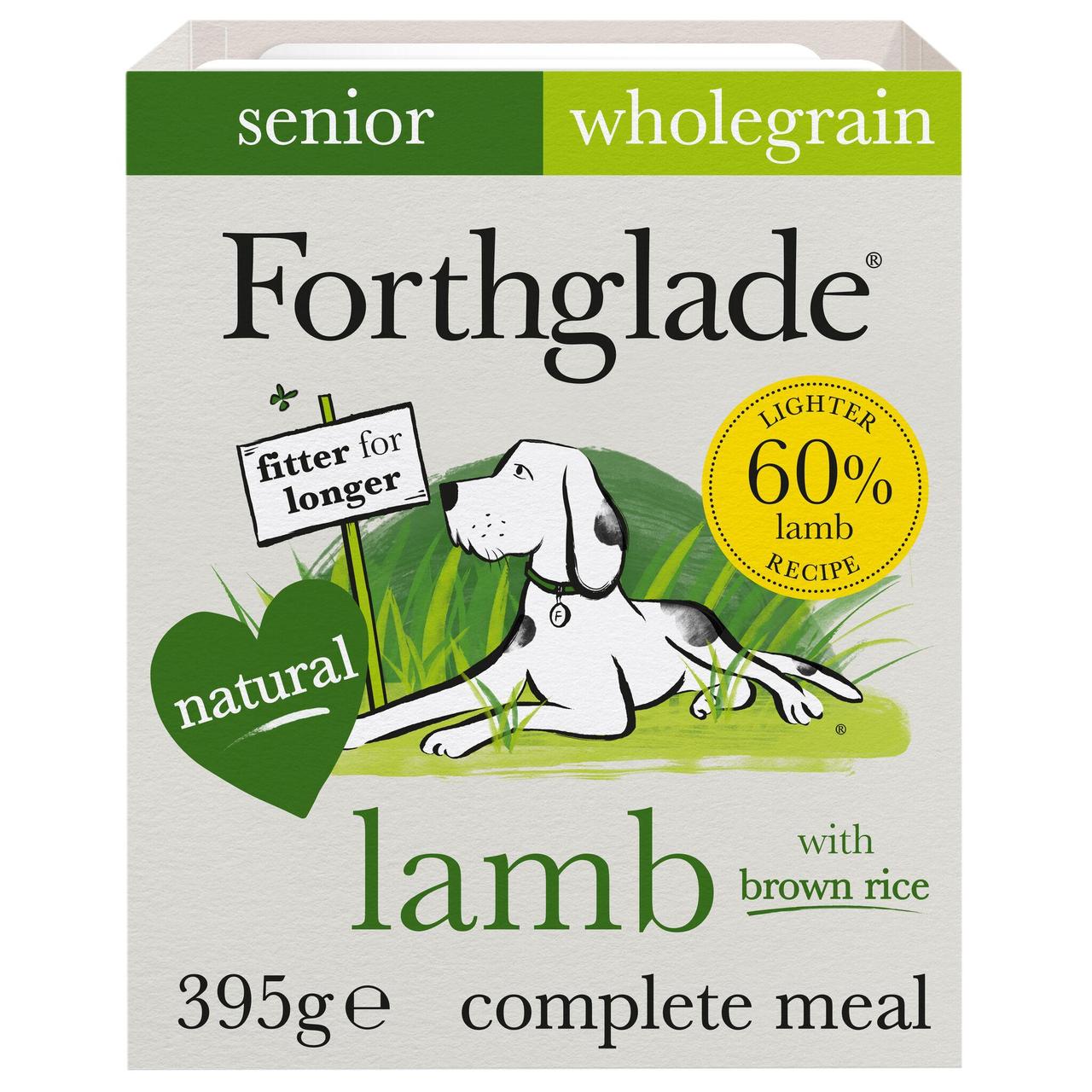 Forthglade Complete Senior Whole Grain Lamb with Brown Rice & Veg