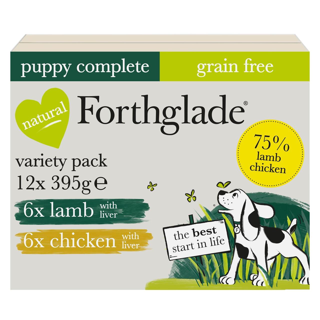 Forthglade Complete Puppy Grain Free Variety Lamb & Chicken