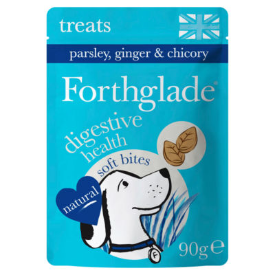 Forthglade Digestive Health Natural Treats for Dogs Parsley Ginger & Chicory 90g