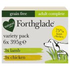 Forthglade Variety Pack Complete Meal Adult 1 Year+ 6x395g