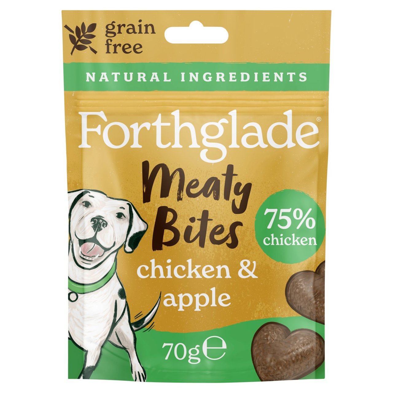 Forthglade Natural Meaty Bites Chicken with Apple