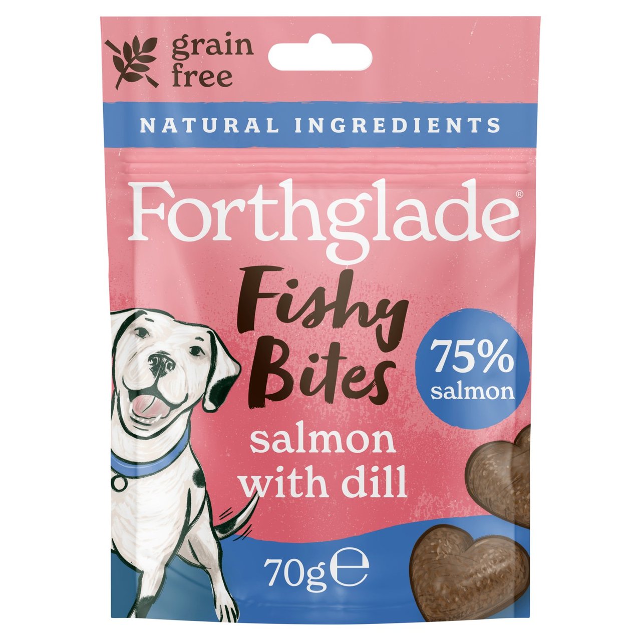 Forthglade Natural Fishy Bites Salmon with Dill