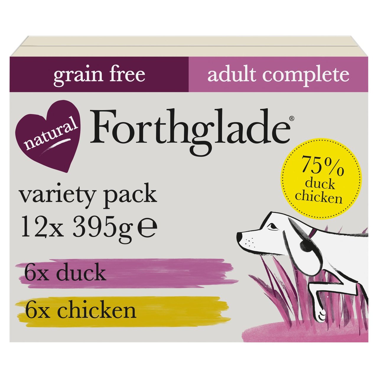 Forthglade Complete Adult Grain Free Duo (Duck & Chicken)