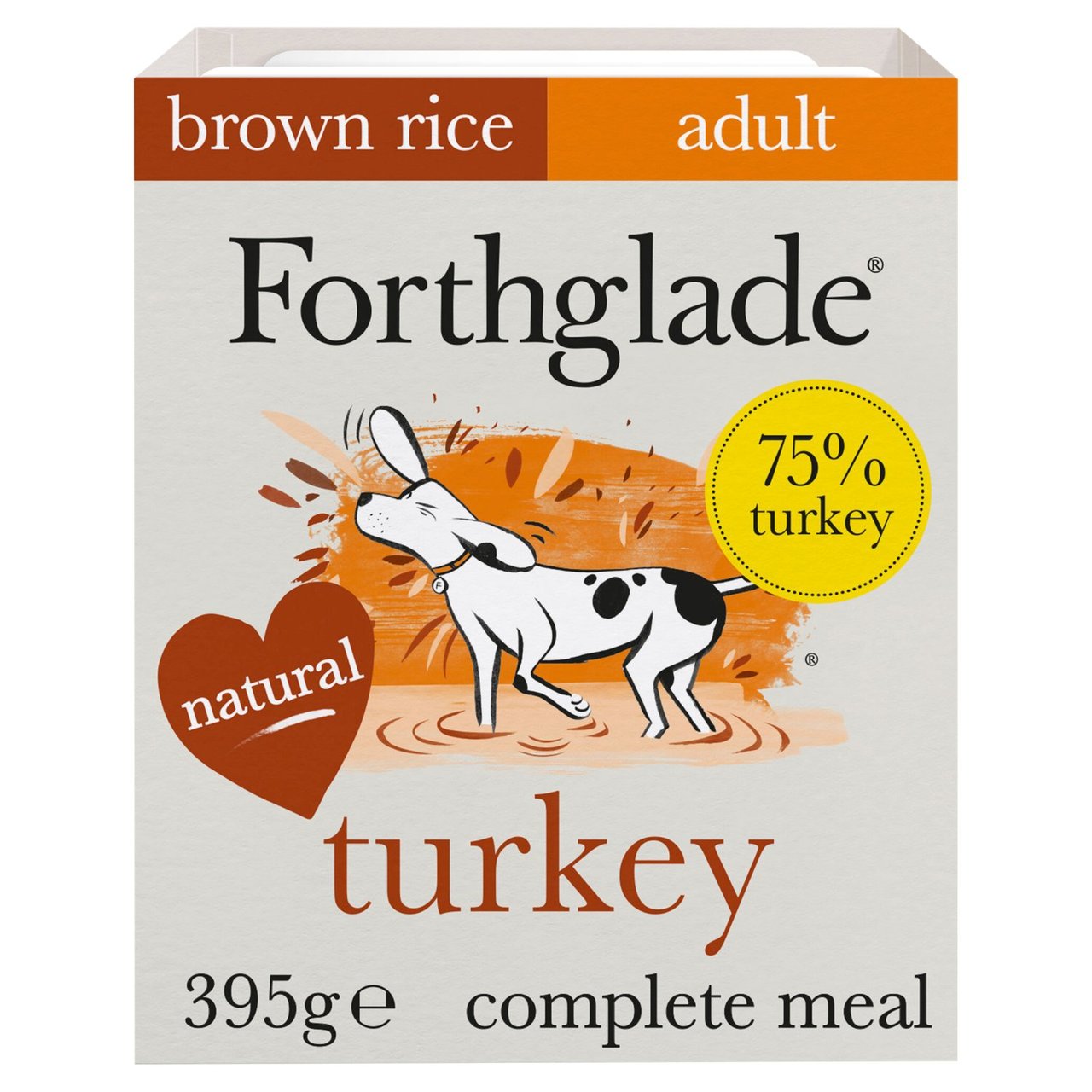 Forthglade Complete Adult Turkey with Brown Rice & Veg