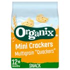 Organix Mini Crackers Multigrain Quackers 12+ Months 80g