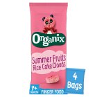 Organix 7+ Months Summer Fruits Rice Cake Clouds 4x18g