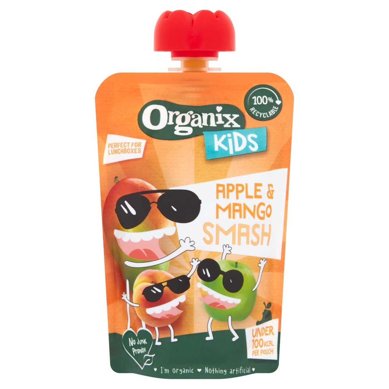 Organix Kids Apple & Mango Smash 3 Years+ 100g