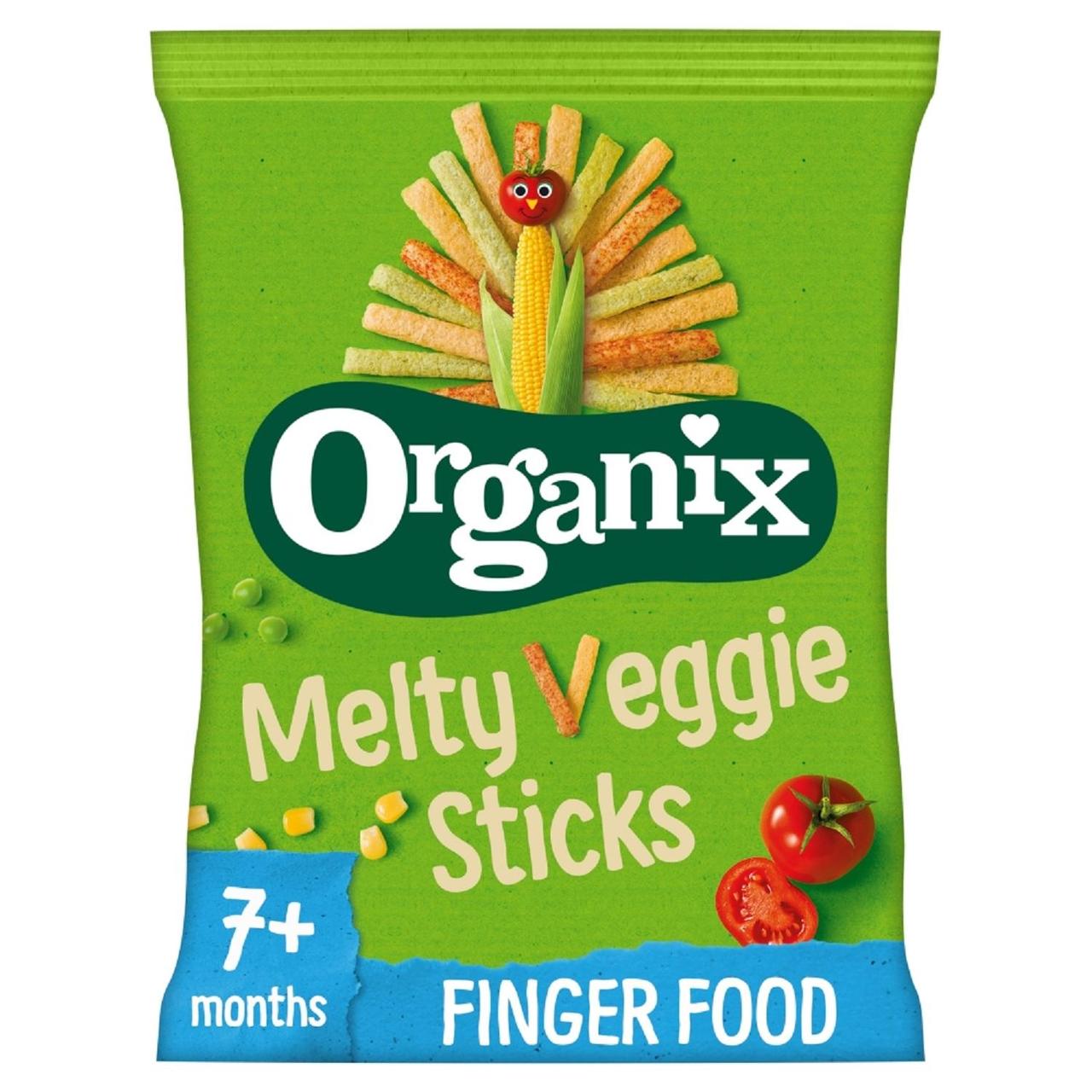 Organix Melty Veggie Sticks 15g