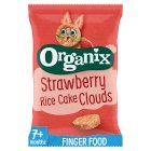 Organix Strawberry Rice Cake Clouds  40g