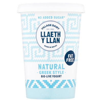 Village Dairy Llaeth y Llan Natural Bio-Live Yogurt