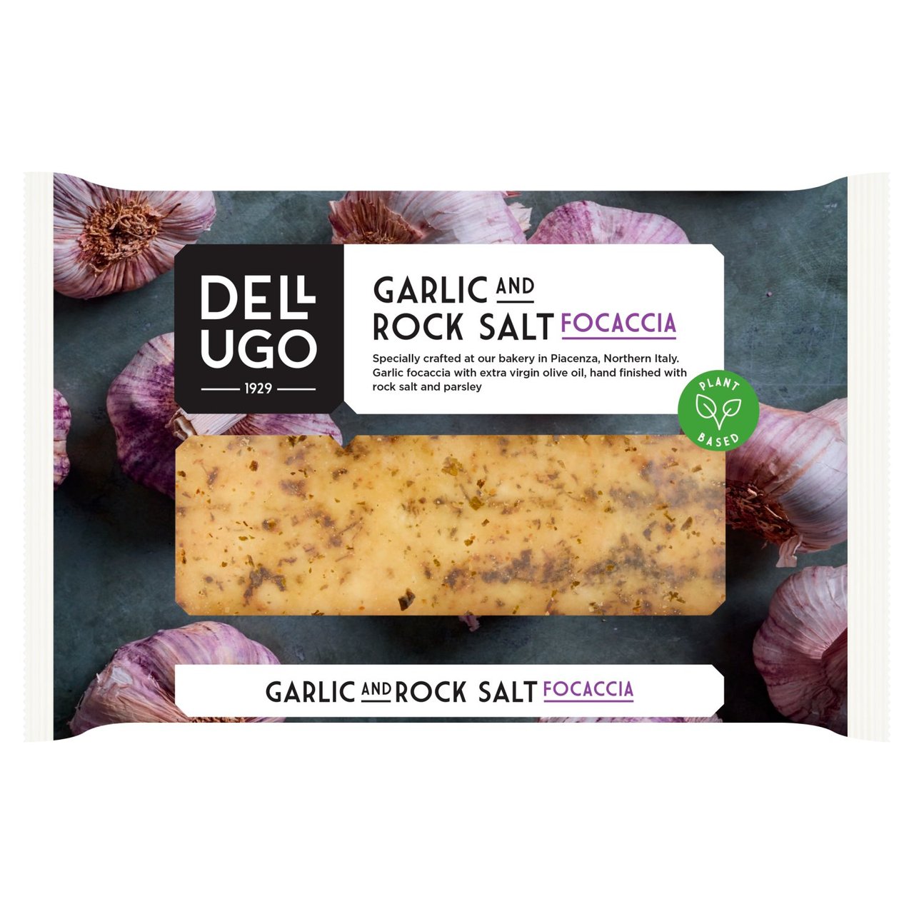 Dell'Ugo Roasted Garlic & Sea Salt Focaccia