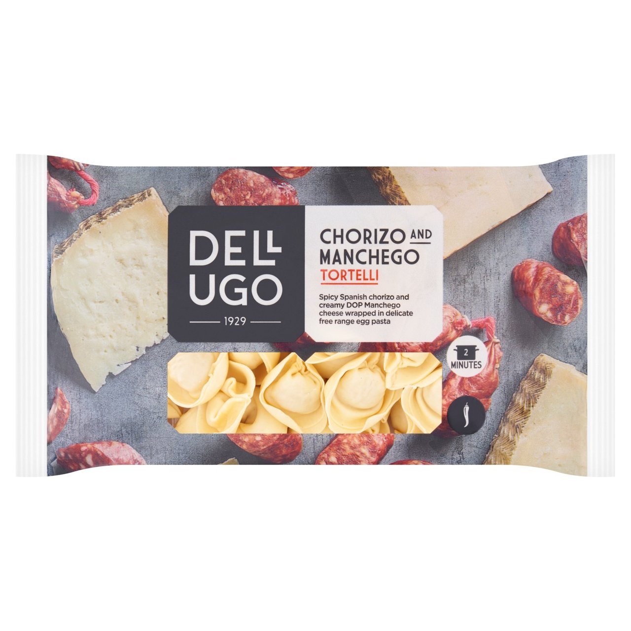 Dell'Ugo Chorizo & Manchego Tortelli