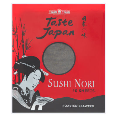 Tiger Tiger 10 Sushi Nori Roasted Seaweed