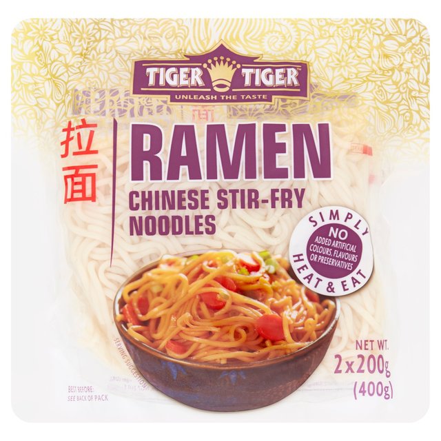 Tiger Tiger Ramen Stirfry Noodles 400g