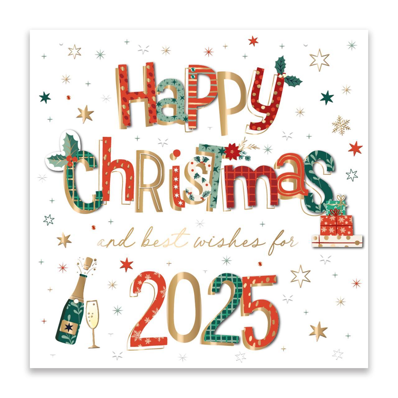 Happy Christmas & 2025 Card