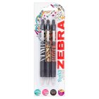 Zebra Z-Grip Funky Ballpoint Pens