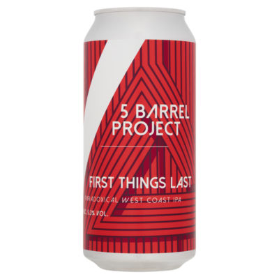 Black Sheep 5 Barrel Project First Things Last Paradoxical West Coast IPA