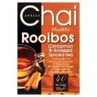 Chai Xpress Healthy Rooibos Cinnamon & Aniseed Spiced Premium Tea Bags x40 100g