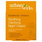 Urban Veda Sandalwood + Botanics Soothing Clarifying Night Cream 50ml