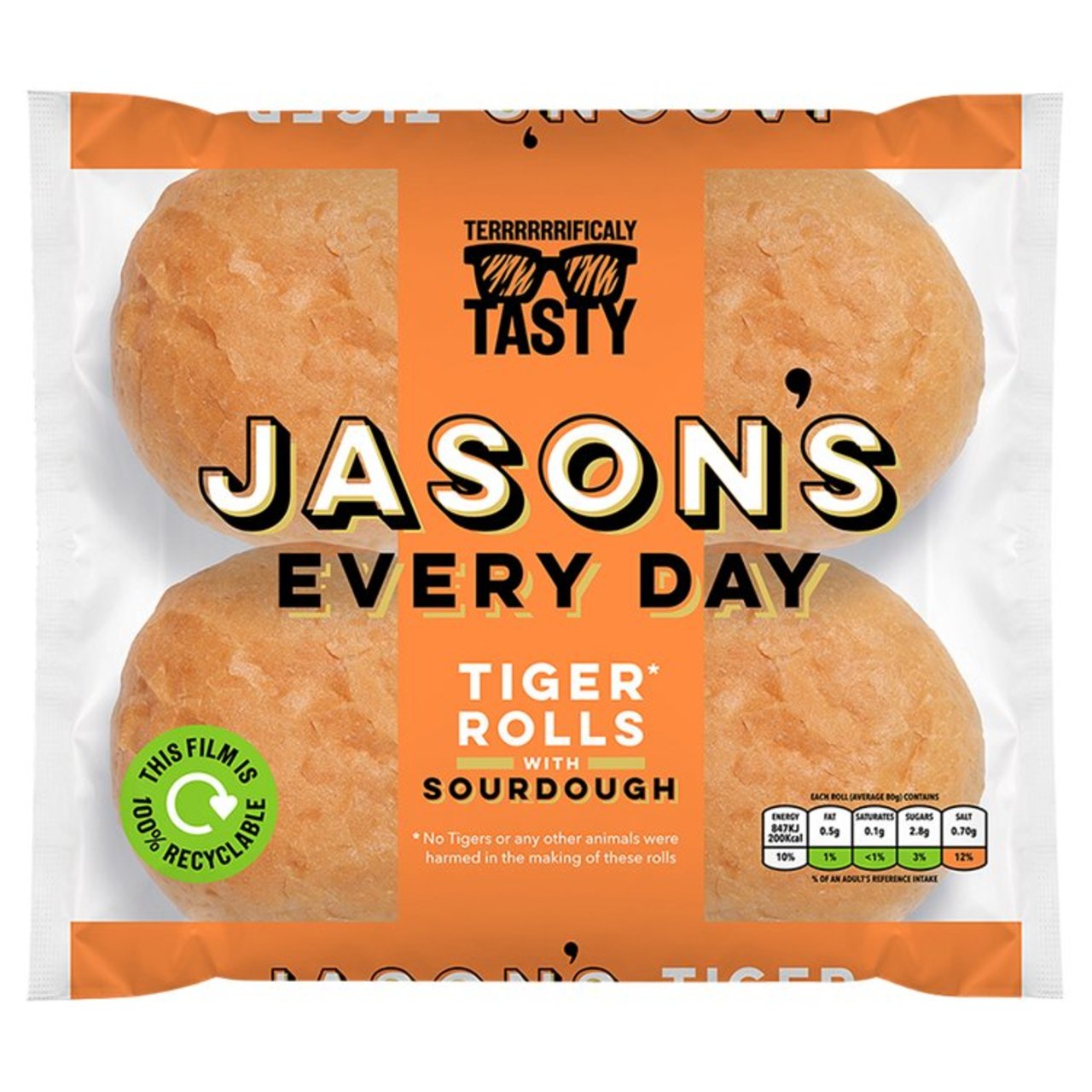 Jasons Tiger rolls