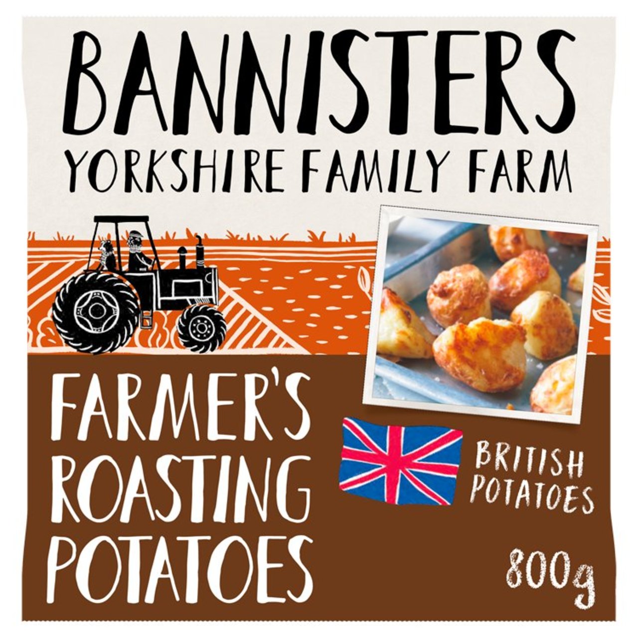 Bannisters Farm Skin On Roasting Potatoes