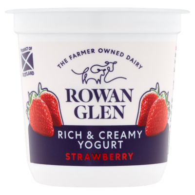 Rowan Glen Rich and Creamy Yogurt Strawberry 150g