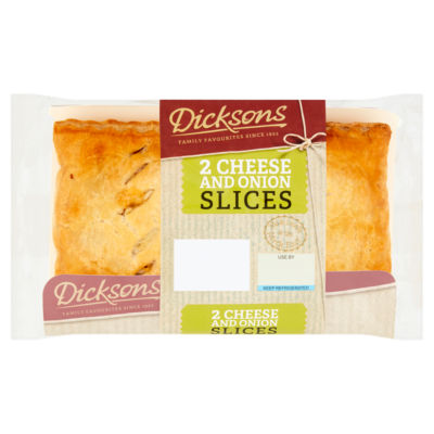 Dicksons 2 Cheese & Onion Slices