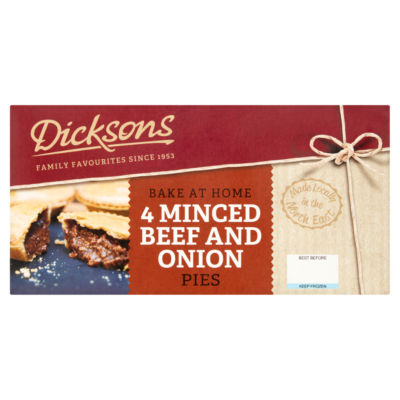 Dicksons Home Minced Beef and Onion Pies