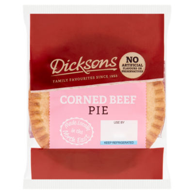 Dicksons Corned Beef & Potato Pie