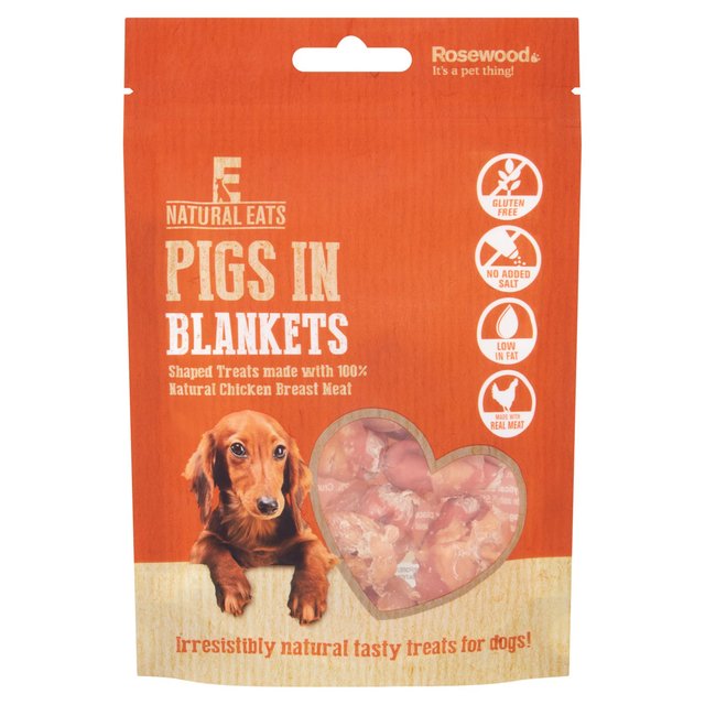 Rosewood Pigs In Blankets Dog Treat 60g