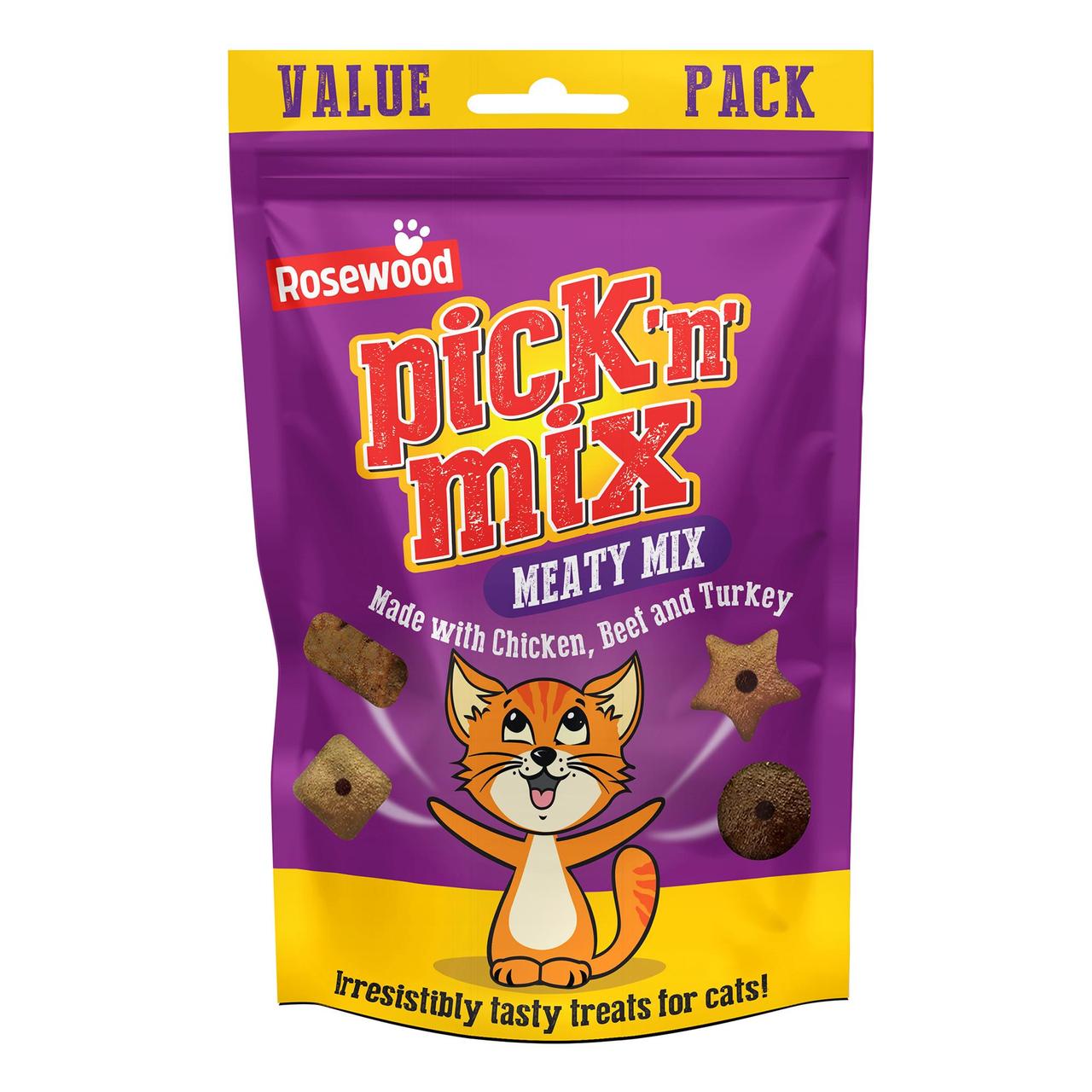 Rosewood Pick n Mix Cat Treats Meaty