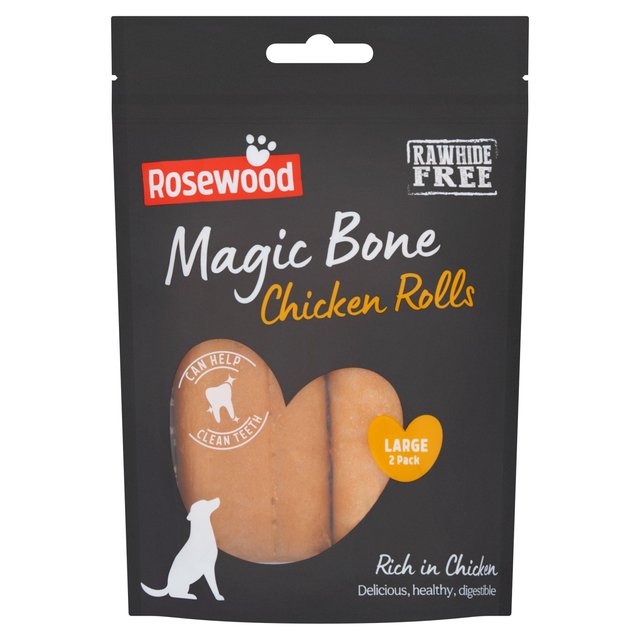 Rosewood Magic Bone Roll Large  2 per pack